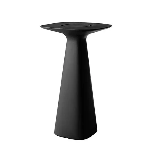 black high top table